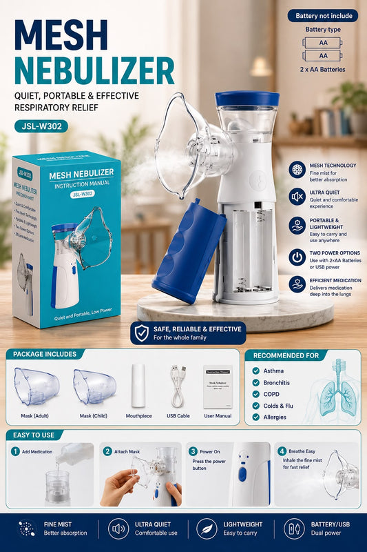 Portable Mesh Nebulizer